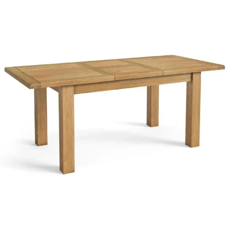 Burford Butterfly Extending Dining Table - 4-6 Seater - 120cm-165cm - Oak