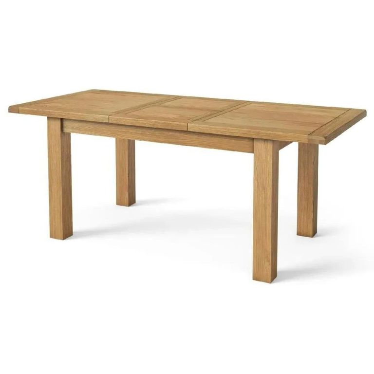 Burford Butterfly Extending Dining Table - 4-6 Seater - 120cm-165cm - Oak