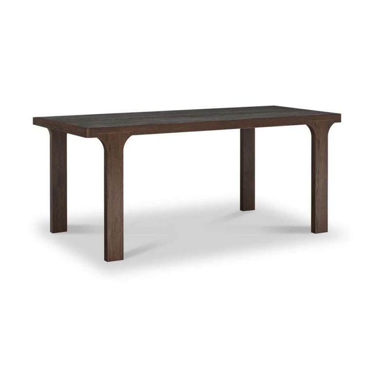 California Dining Table - 6 Seater - 180cm - Dark Oak