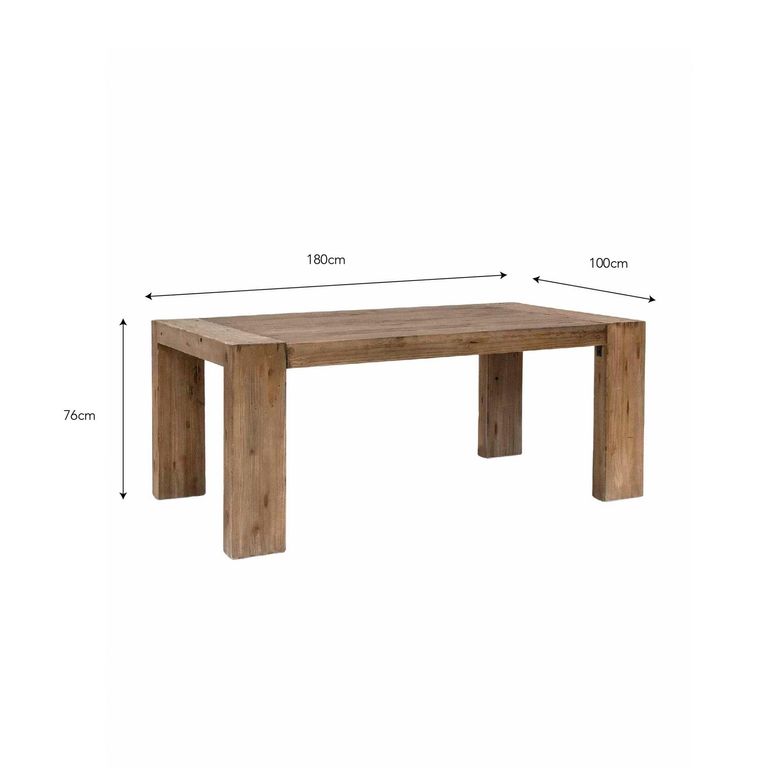 Chisbury Dining Table Small Natural