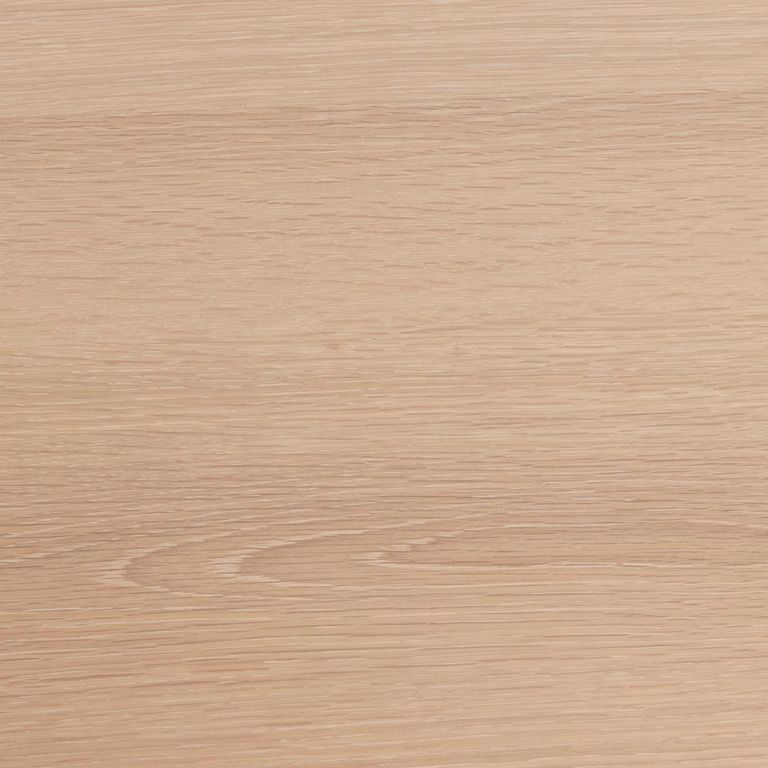 Christo Dining Table - 4 Seater - Round - Slatted Pedestal - 120cm - White Oak