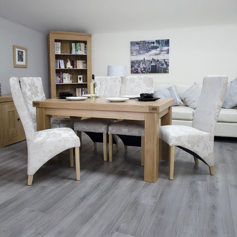 Bordeaux Dining Table - 6 Seater - 150cm - Oak