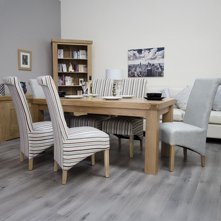 Bordeaux Dining Table - 6 Seater - 180cm - Oak