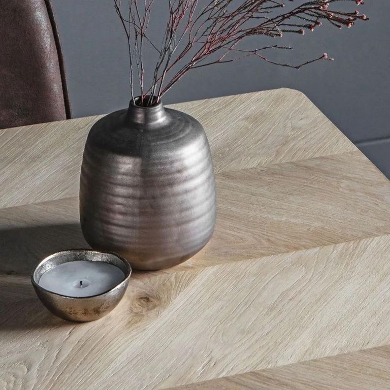 Clearance - Milano Oak Extending Dining Table - 200cm-252cm - A226