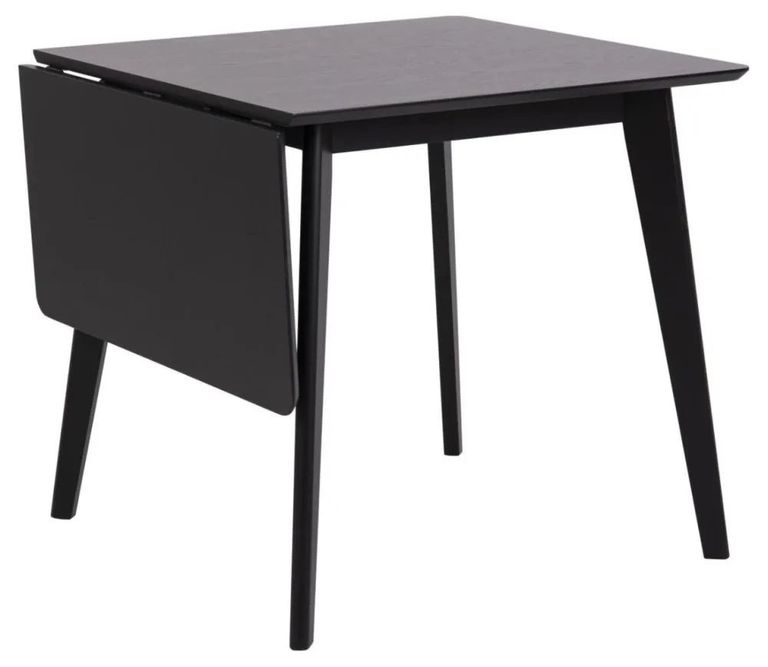 Clearance  - Reid Black Drop Leaf 2-4 Seater Dining Table - FSS15961