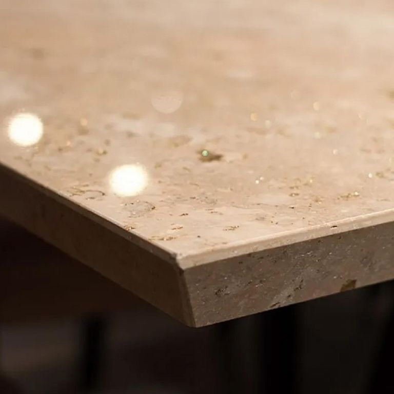 Clepsy Plus Dining Table - Marble with Wooden Pedestal Base - Variation Available