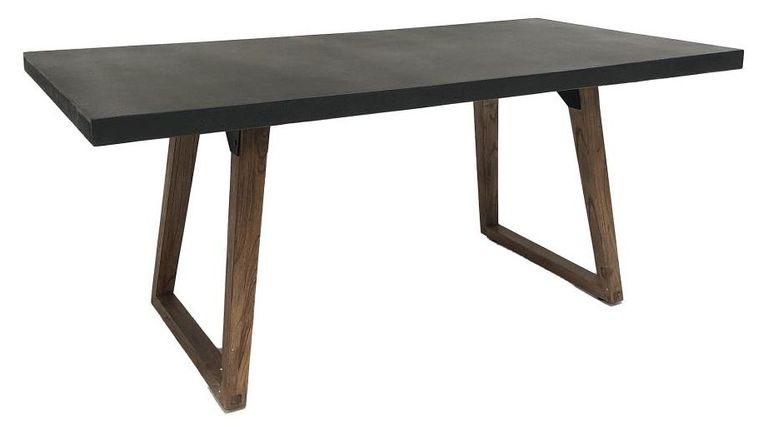 Concrete Top 6 Seater Dining Table