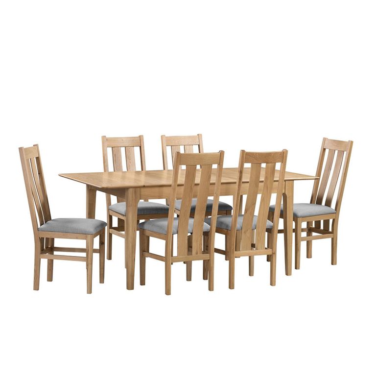 Cotswold Extending Dining Table - 140cm-180cm - 4-6 Seater - Oak