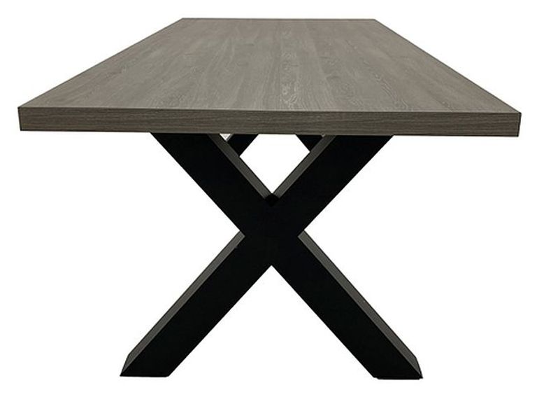 Dallas Dining Table - Grey - 8 Seater - 220cm