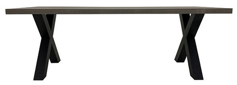 Dallas Dining Table - Grey - 6 Seater - 180cm