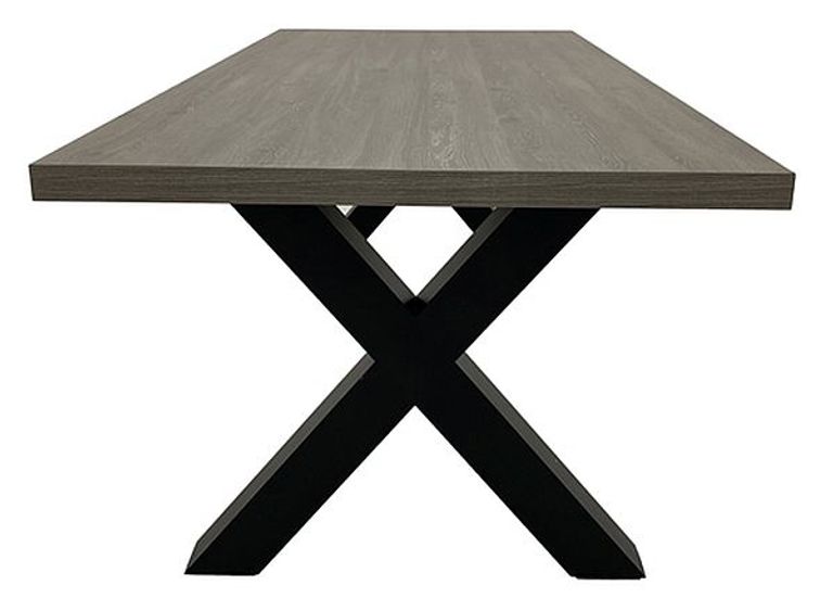 Dallas Dining Table - Grey - 6 Seater - 180cm
