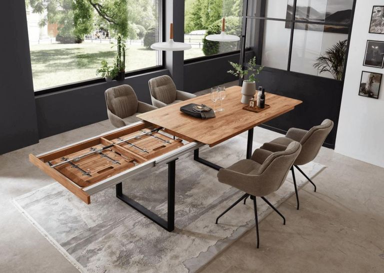Derry Extending Dining Table - Oak - Variation Available