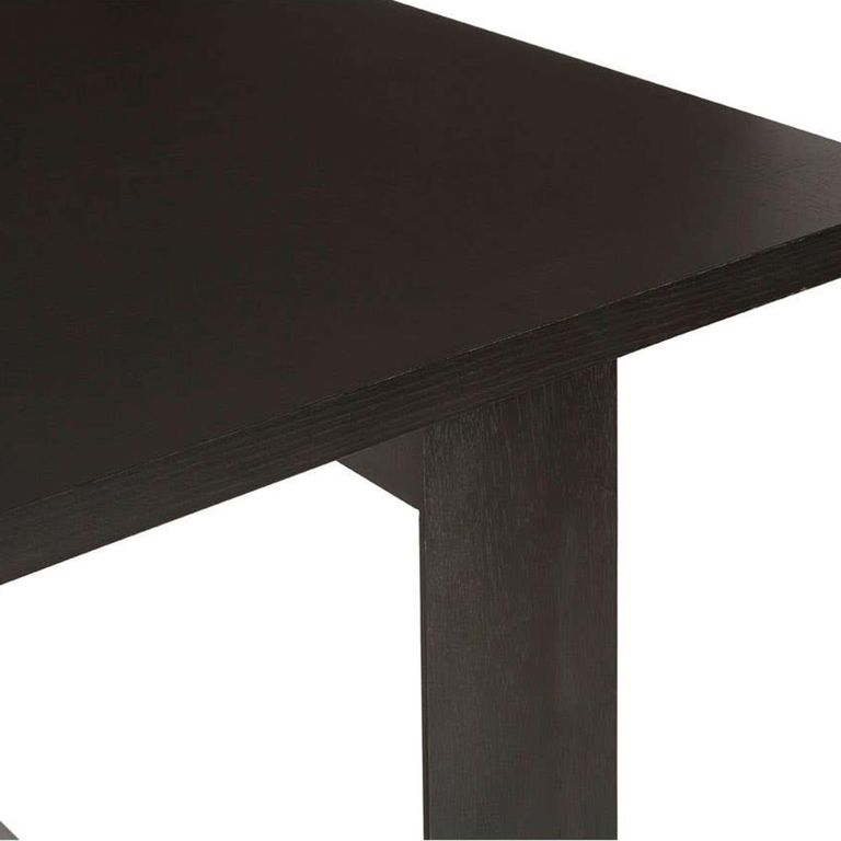 Diamond Dining Table - 8 Seater - 231cm - Black - Oak