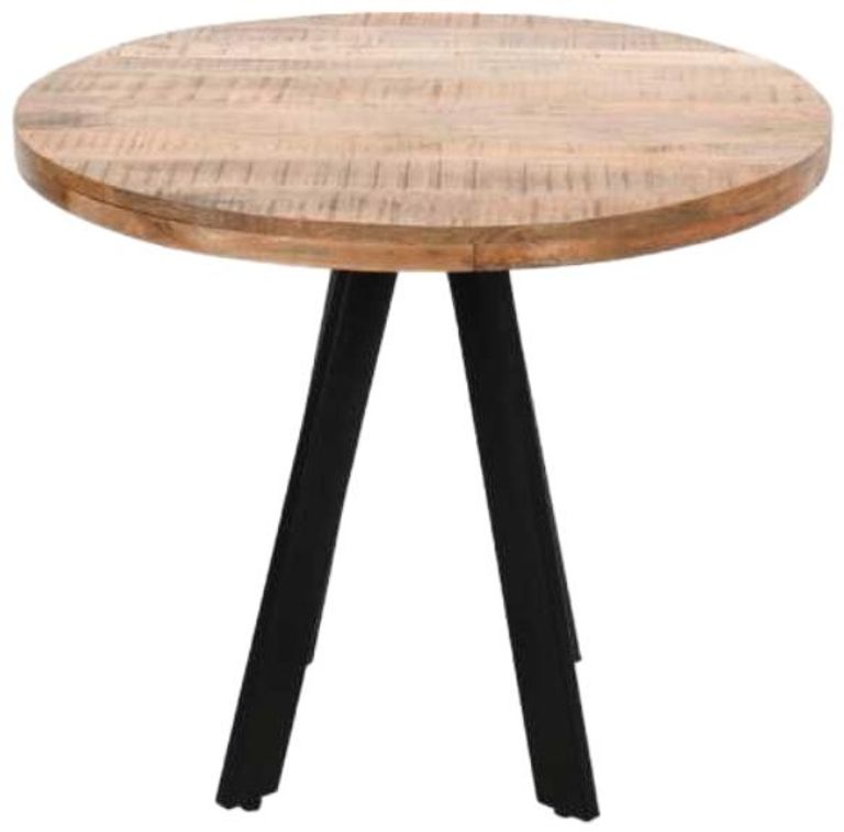 Dispur Solid Mango Wood 2 Seater Round Dining Table