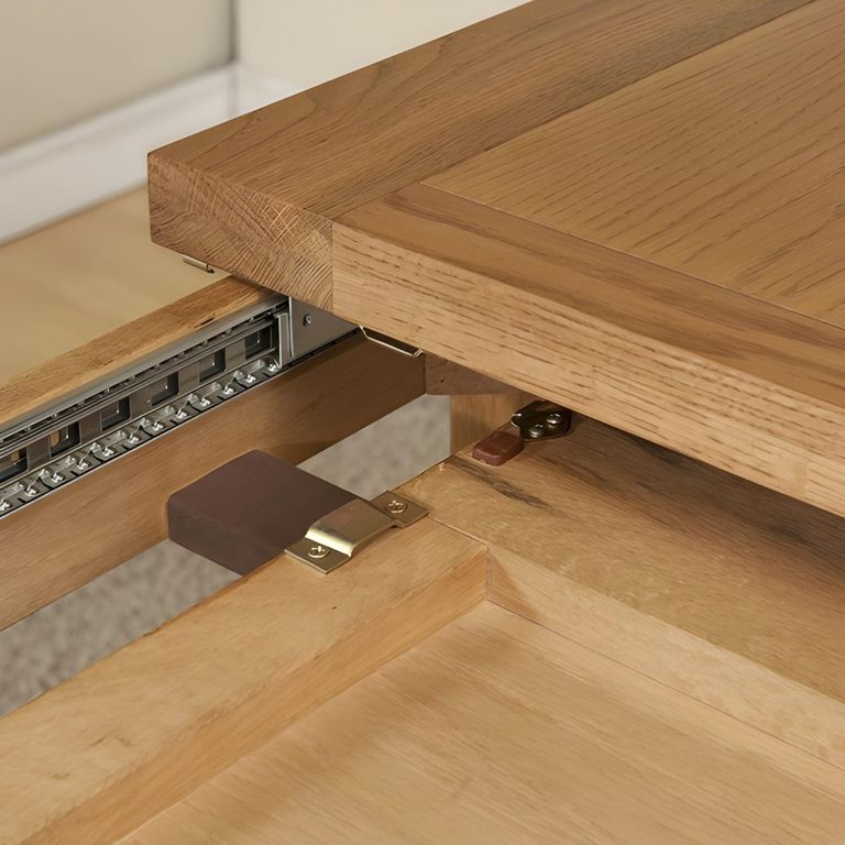 Dorset Dining Table - 4-6 Seater - 120cm-153cm - Extending - Oak