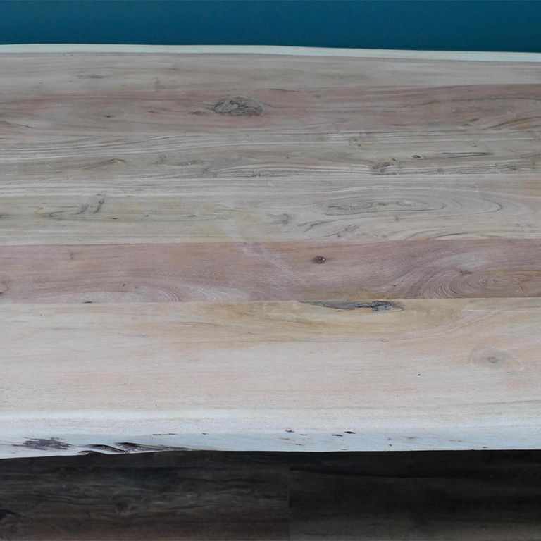 Dining Table - Acacia Wood - 6 Seater - 160cm