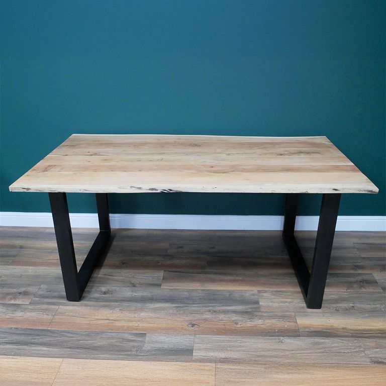 Dining Table - Acacia Wood - 6 Seater - 160cm