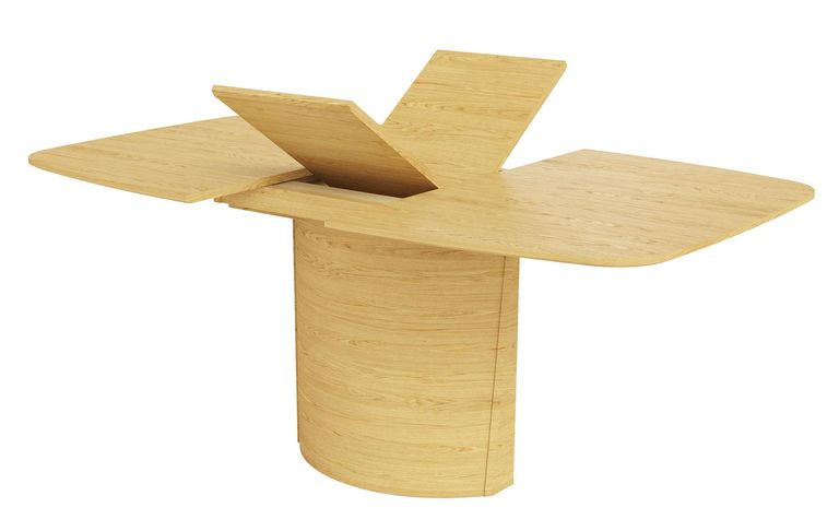 Extending Dining Table - 4-6 Seater - 142cm-182cm - Oak - SM116 - EX Display