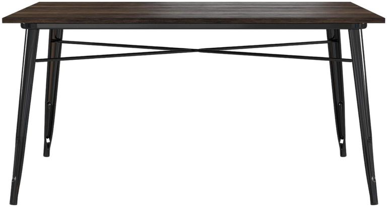 Elliott Frio 6 Seater Black Dining Table - 2139059UK