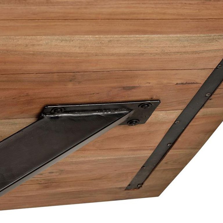 Enna Dining Table - Acacia Wood - 6 Seater - Spider Legs - Sizes Available