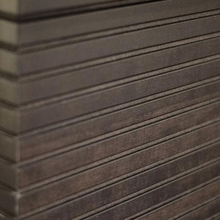 Espresso Dining Table - Marble with Pedestal Base - Variation Available