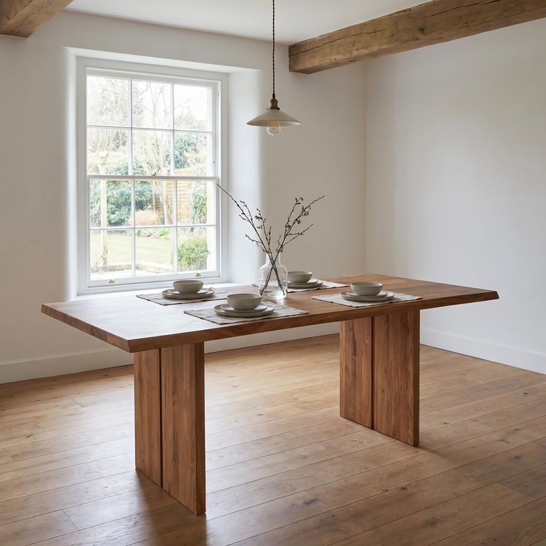 Fargo Dining Table Type E - Oak - Variation Available