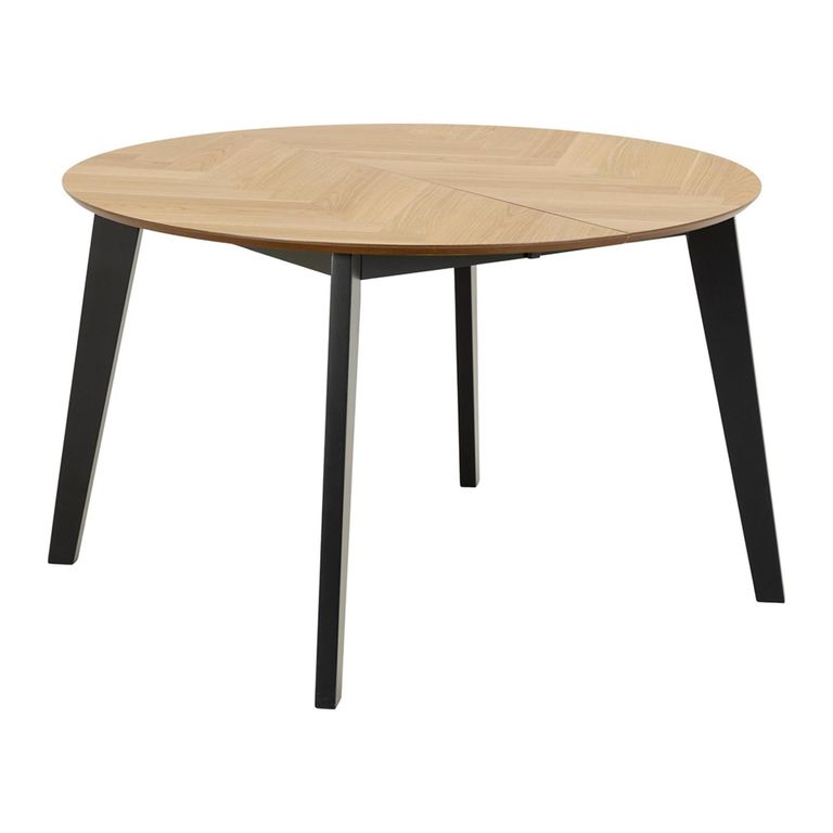 Georgetown Round Dining Table - 4-8 Seater - 120cm-198cm - Oak