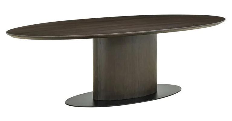 Gordon Brown 10 Seater Oval Pedestal Dining Table