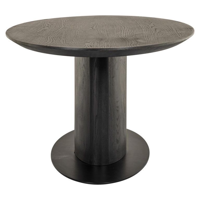 Gordon Dark Wood 12 Seater Oval Pedestal Dining Table