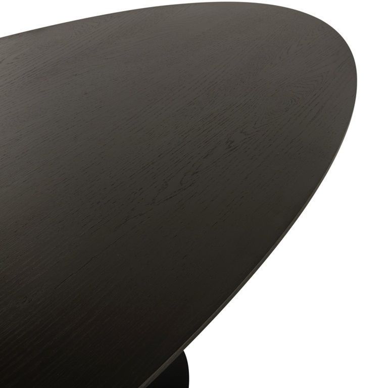 Gordon Dark Wood 8 Seater Oval Pedestal Dining Table