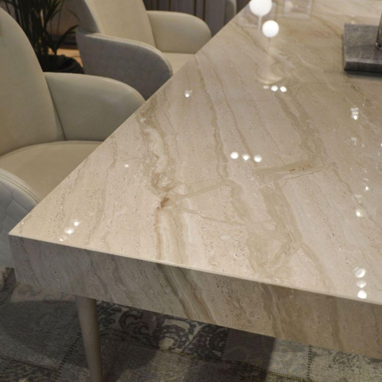 Goya Dining Table - Marble Top - Variation Available