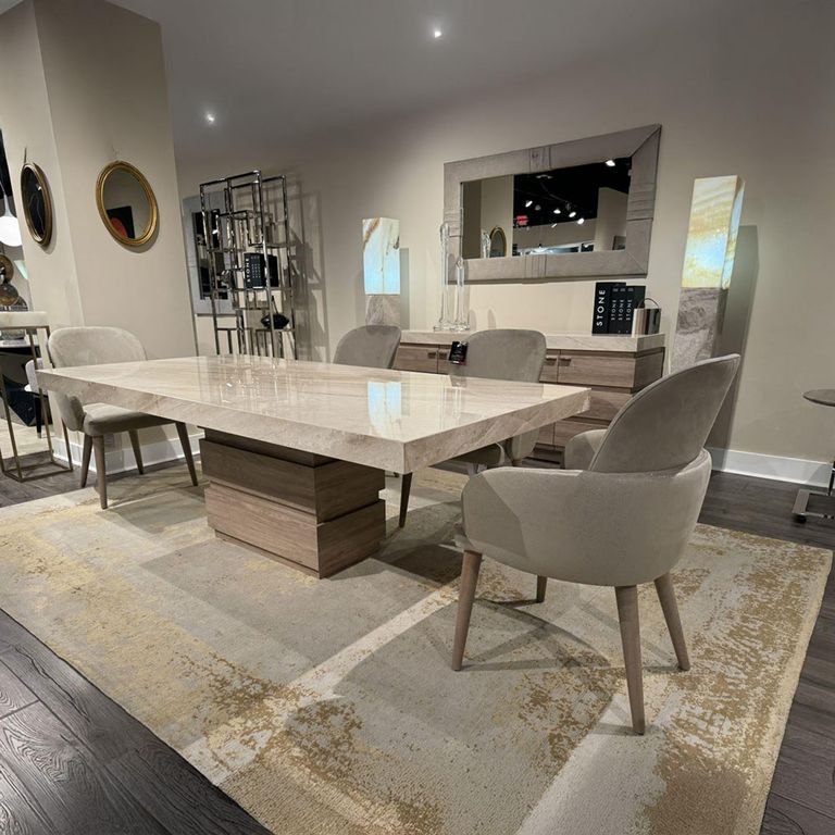 Goya Dining Table - Marble Top - Variation Available