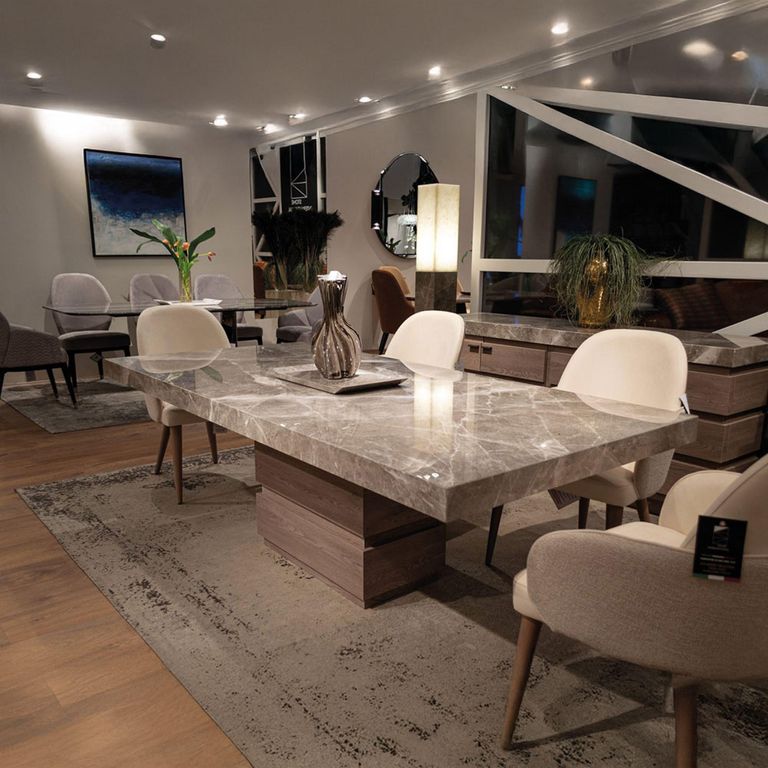 Goya Dining Table - Marble Top - Variation Available