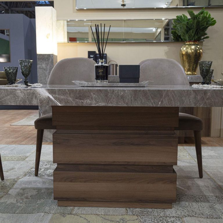 Goya Dining Table - Marble Top - Variation Available