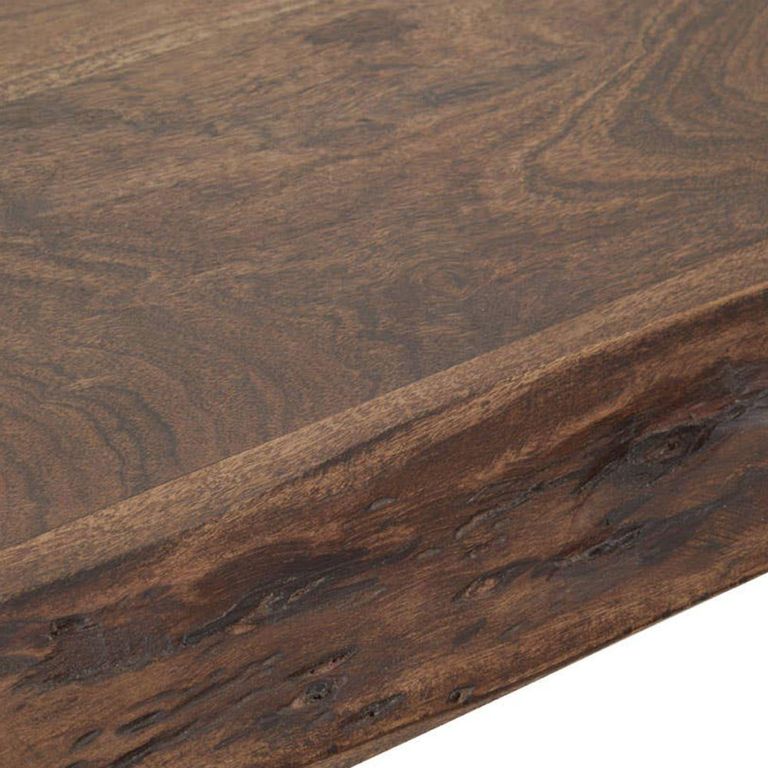 Hampstead Dining Table - 6 Seater - 180cm - Acacia Wood and Metal