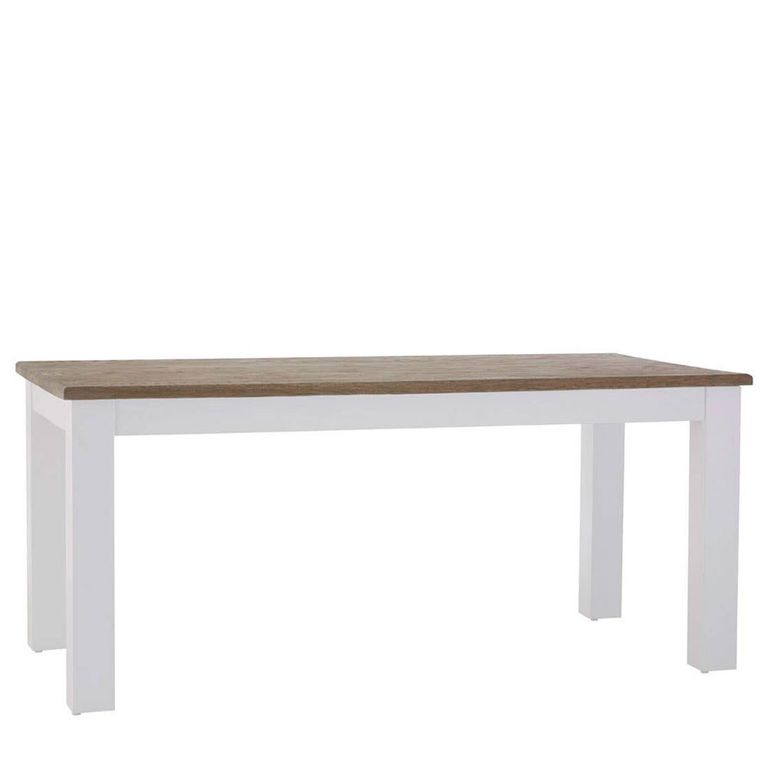 Hampstead Dining Table - 6 Seater - 180cm - Oak and White