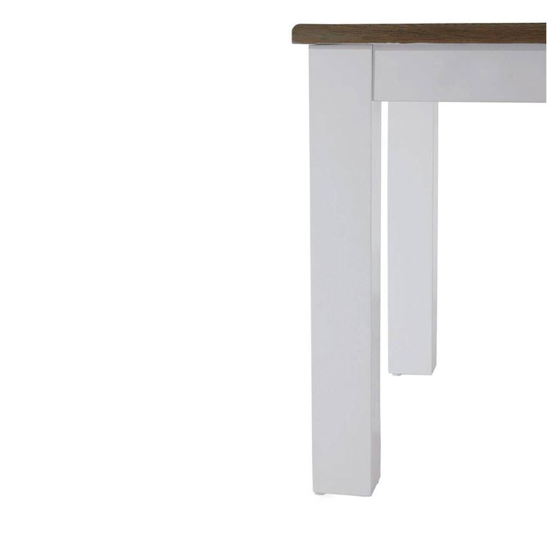 Hampstead Dining Table - 6 Seater - 180cm - Oak and White