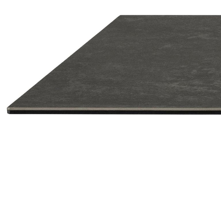 Heaven Round Dining Table - 8 Seater - 200cm - Black Ceramic - with Star Legs