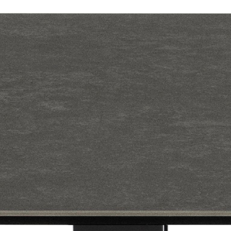 Heaven Round Dining Table - 8 Seater - 200cm - Black Ceramic - with Star Legs