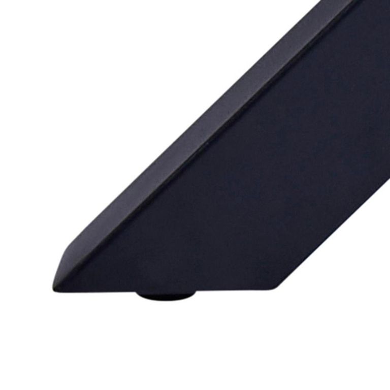 Heaven Round Dining Table - 4 Seater - 110cm - White Marble Effect - with Star Legs