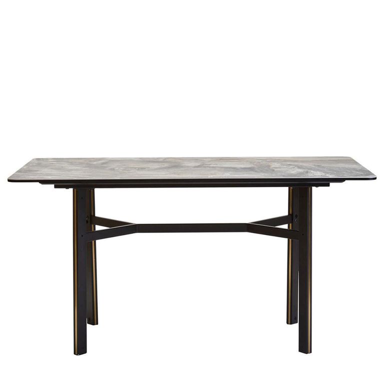 Imperia Dining Table - 6 Seater - 150cm - Grey Ceramic