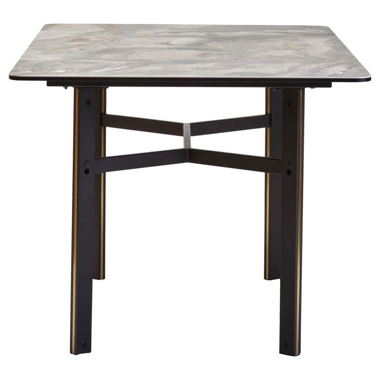 Imperia Dining Table - 6 Seater - 150cm - Grey Ceramic