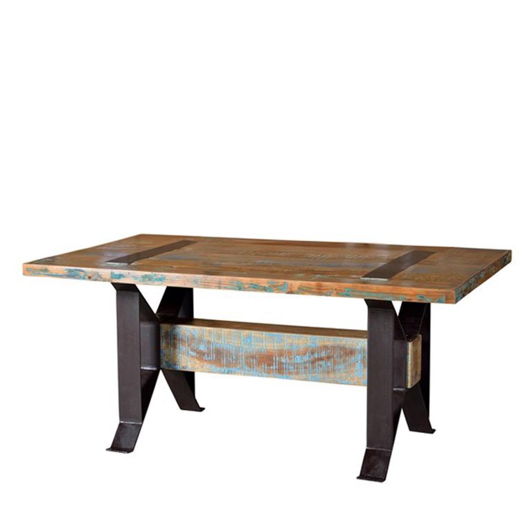 Imperia Dining Table - Solid Recycled Wood - 8 Seater - 200cm