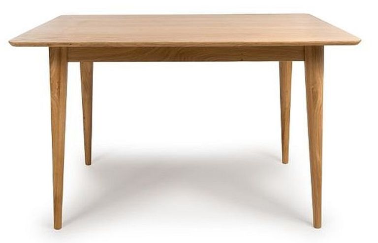 Jenson Oak Dining Table - 4 Seater - 120cm