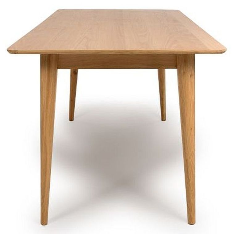 Jenson Oak Dining Table - 6 Seater - 160cm