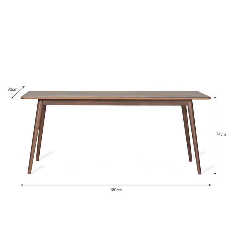 Kersoe Dining Table Walnut