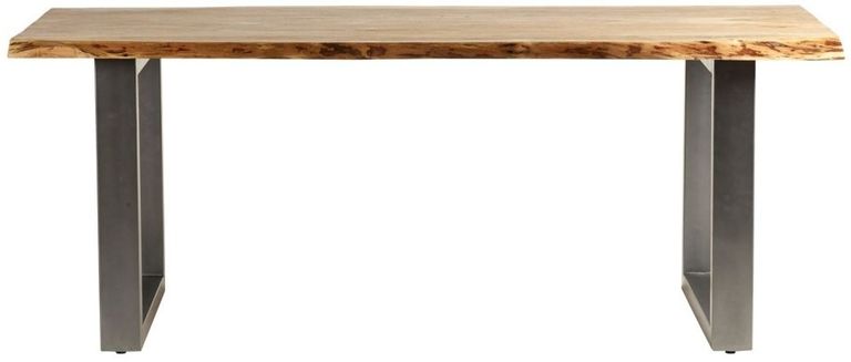 Kota Live Edge Solid Acacia Wood 8 Seater Dining Table