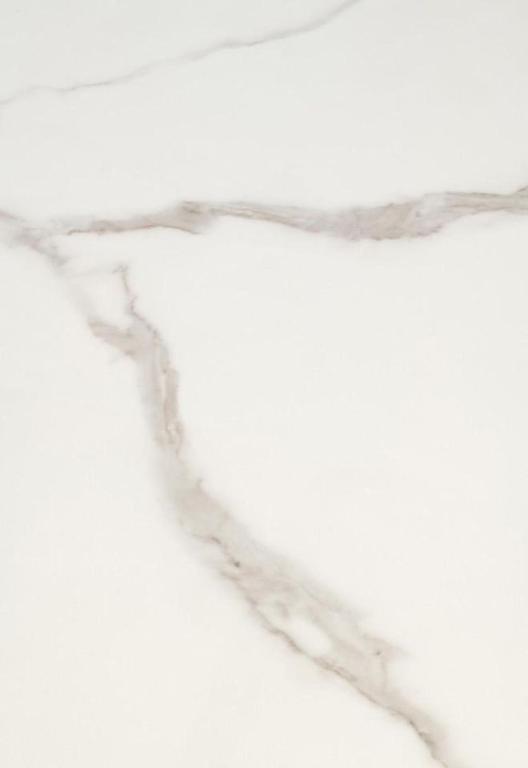 Lavina White Sintered Stone 2 Seater Square Dining Table - 75cm