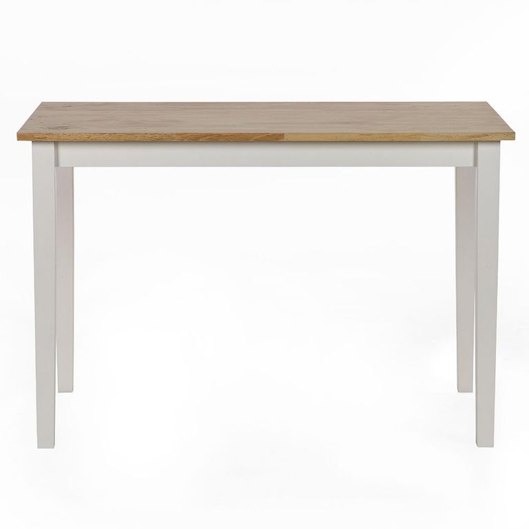 Linwood Dining Table - 114cm - 4 Seater - White Painted