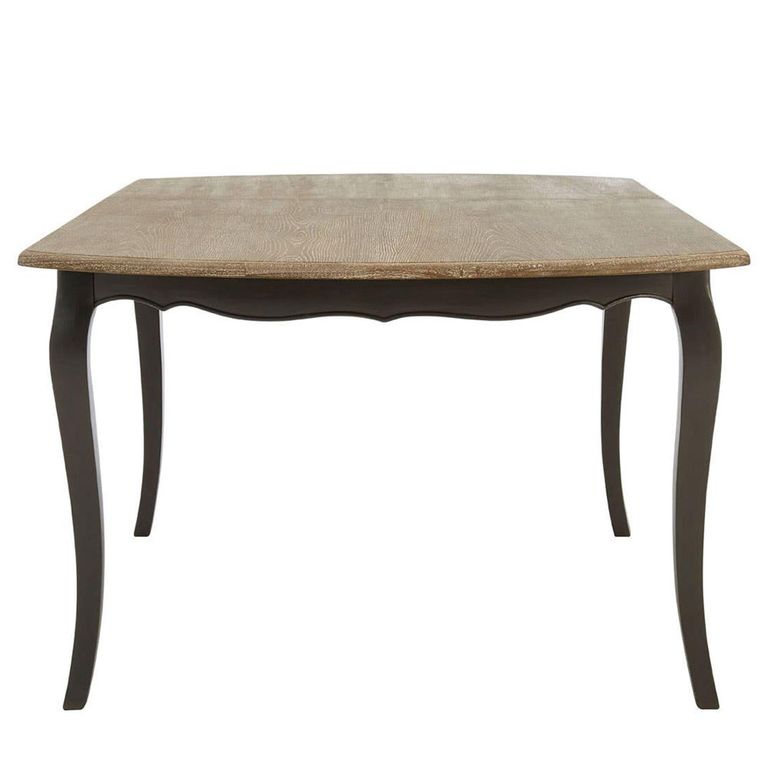 Loire Dining Table - 6-8 Seater - 200cm - Oval Extending - Dark Grey